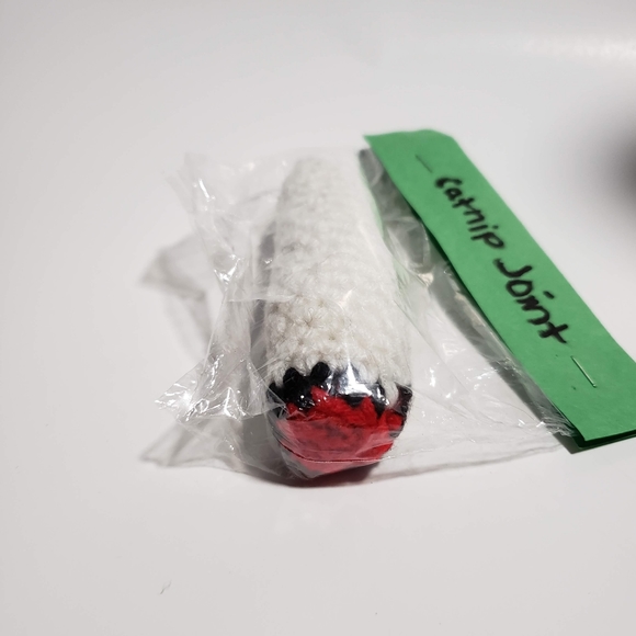 Organic Crochet Catnip toy - Picture 2 of 2